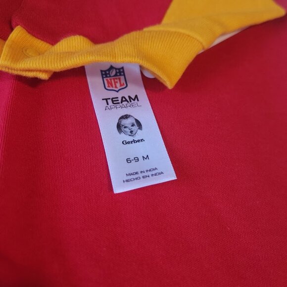 Kansas City Chiefs Gerber onesie, 6-9 months old Baby - Picture 6 of 6